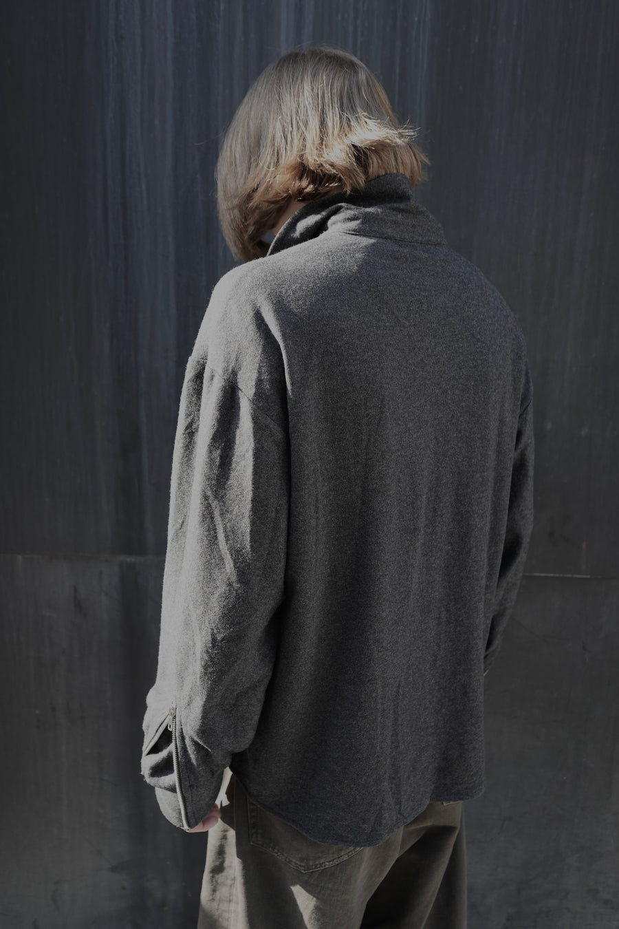 Driftwood Button-Up in Wool