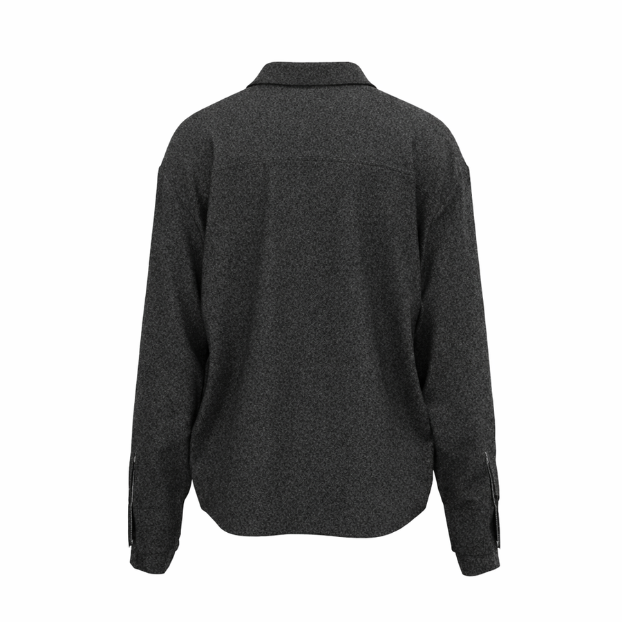 Driftwood Button-Up in Wool