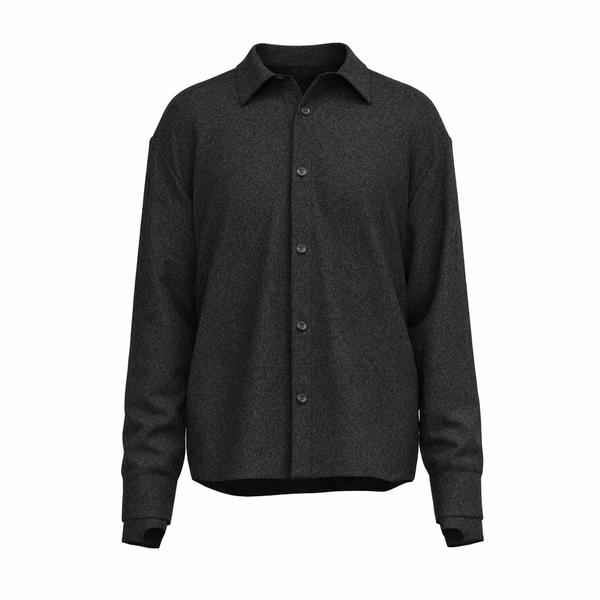 Driftwood Button-Up in Wool