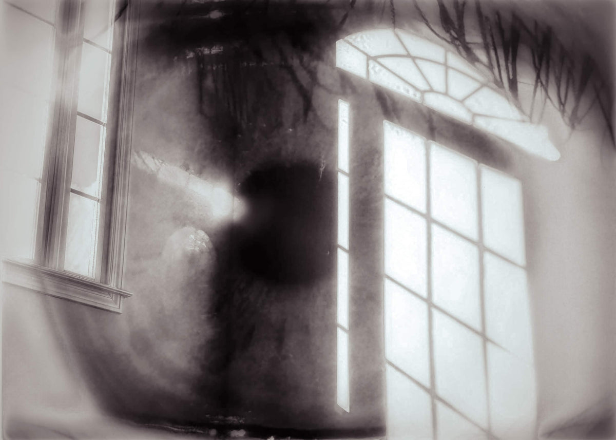 Light across the studio wall